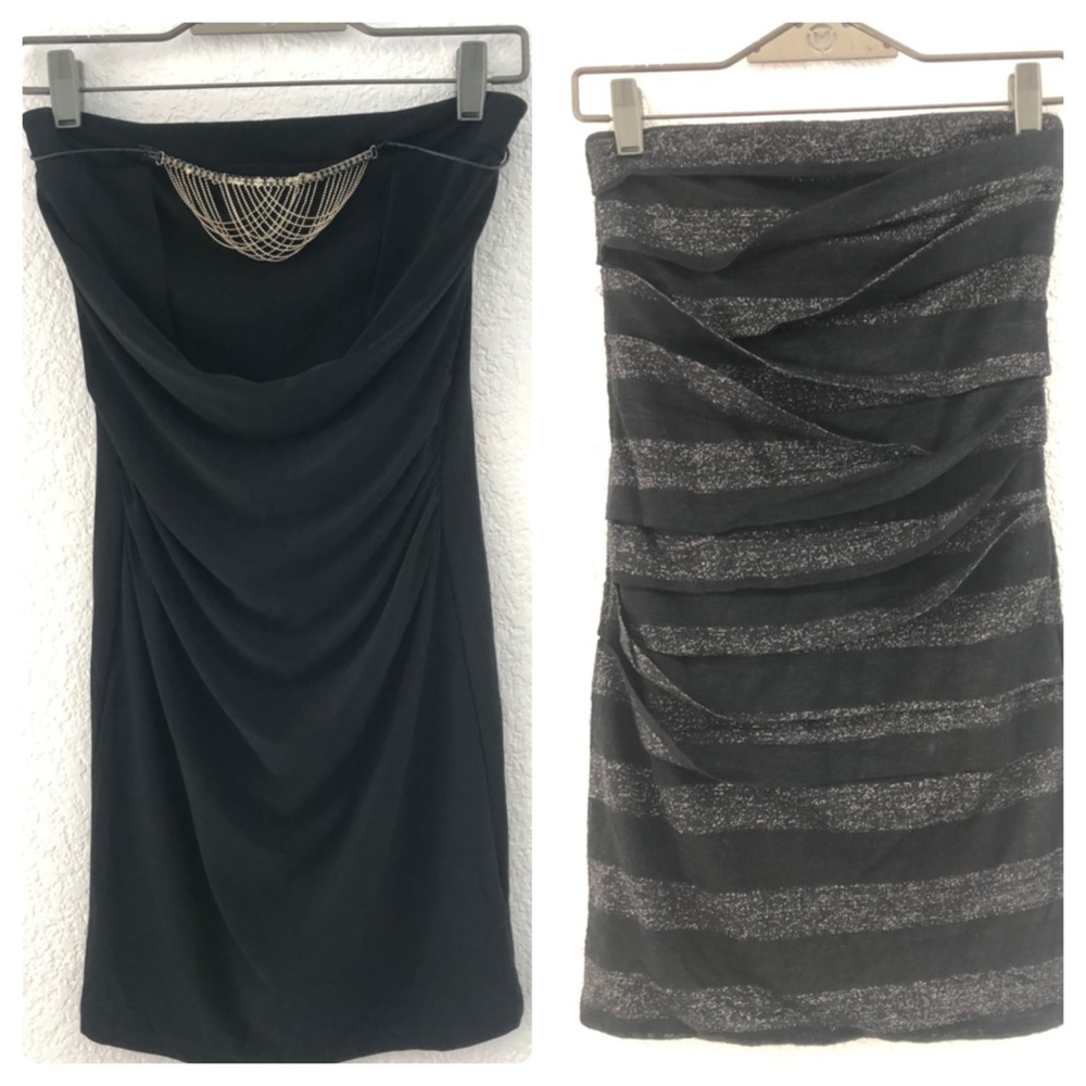 2 strapless cocktail dresses!